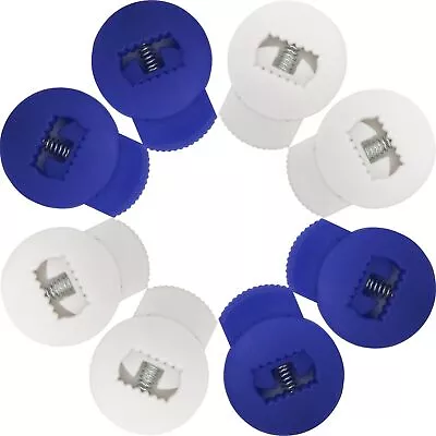 Glove Locks Baseball Lace 8 Pack Full Size White-Navy Blue  • $23.35