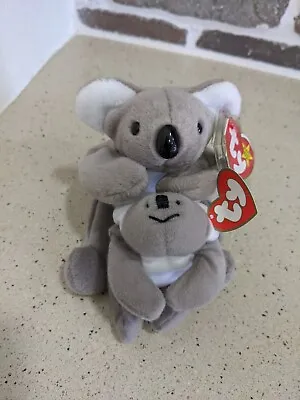 Ty Beanie Baby  Mel  The Koala - Retired - W/tags And Tag Protector & Teanie Mel • $10