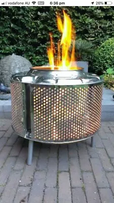 Stainless Steel Fire Pit Never Rusted Can Last Forev Pick Up Upper Mount Gravatt • $150