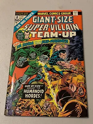 Giant-size Super-villain Team-up #2 Vf Marvel Bronze Dr. Doom • $29.99