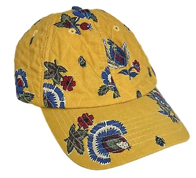 Vera Bradley Vintage French Yellow Baseball Cap • $20.99