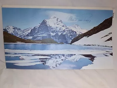 Calendar SOUND OF MUSIC Maria Von Trapp SIGNED 1972 Austrian Alps • $79