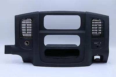 2002-2005 Dodge Ram 1500 2500 3500 Radio Dash Bezel W/ Vents Dark Slate Gray OEM • $119.99