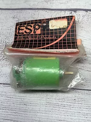 Vintage ESP Elite Speed Products Brushed Green Machine Motor Trinity Epic BOX A2 • $79.04