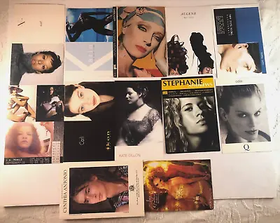 Various Model Agency Comp Cards - 1990's Lot Of 12  - Fashion Collectible Women • $24.95