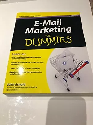 E-Mail Marketing For Dummies • $7.22