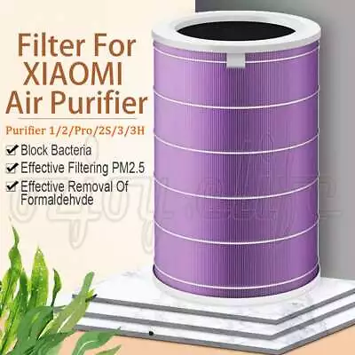 Antibacterial Version Filter Air Purifier 2S 3 3H Pro Class13 RFID For Xiaomi Mi • $26.85