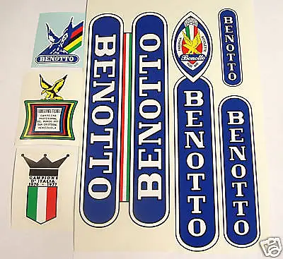 Benotto Vintage Decal Set For Campagnolo Ride New!  • $45