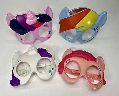 My Little Pony Glasses Masks Lot Of 4 MLP G4 Happy Meal Toy 2016 Brony Cosplay • $28.88
