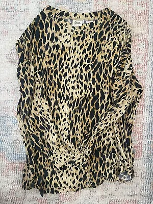 Zulu And Zephyr Leopard Mini Dress Size 10  • $40