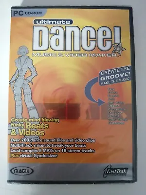 Ultimate Dance Music And Video Maker PC CD Rom New And Sealed Free UK P&P • £16.99