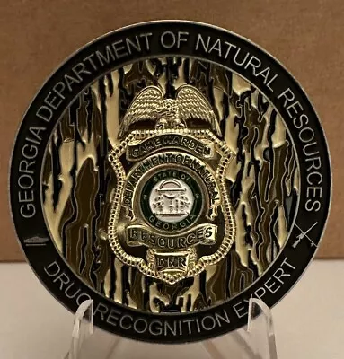 New Georgia Game Warden DNR Drug Recognition Expert DRE Challenge Coin • $20