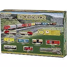Bachmann 24008 Explorer N Gauge Diesel Starter Train Set W/E-Z Track System MT • $161.75