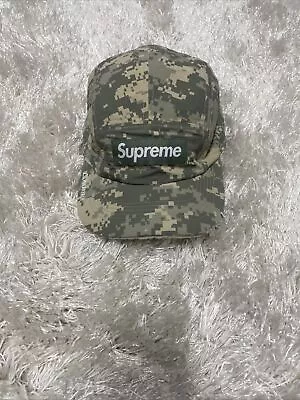 Supreme Polartec Shearling Reversible Camp Cap • $40