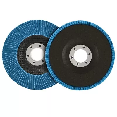 4pcs 4.5” X 7/8  Zirconia Flap Disc Sanding Grinding Wheels 40/60/80/120 Grit • $9.49