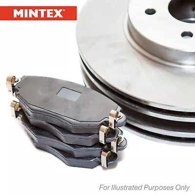 For VW Golf MK1 1.8 Mintex 4 Stud Front Vented Brake Discs & Pad Kit • £49.82