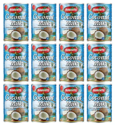 Roberts Coconut Milk 400ml (Pack Of 12) • £9.79