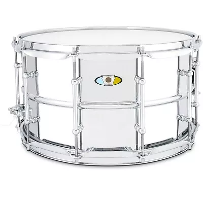 Ludwig Supralite Steel Snare Drum 14 X 8 In. • $199