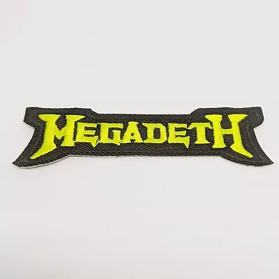 Megadeth Embroidered Iron-on Patch '80s Thrash Metal Rock Band Music New • $4.99