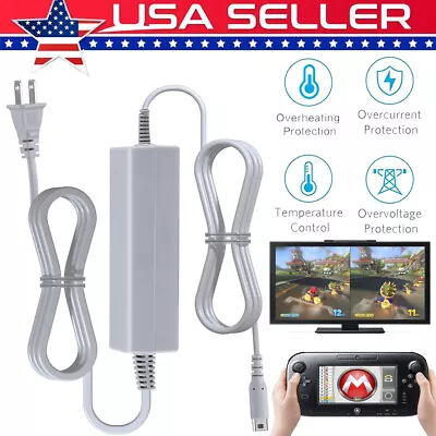 Power Supply AC Adapter Charger For Nintendo Wii U Console Gamepad US Plug • $8.47