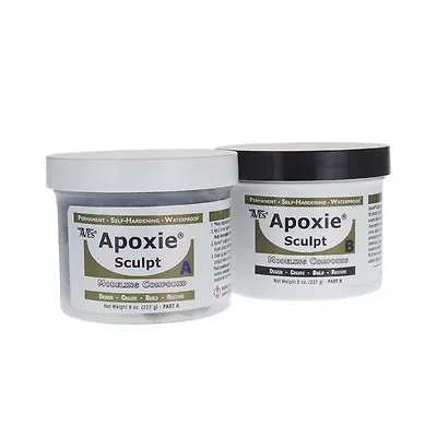 Apoxie Sculpt - 2 Part Modeling Compound (A & B) - 1 Pound White • $34.45