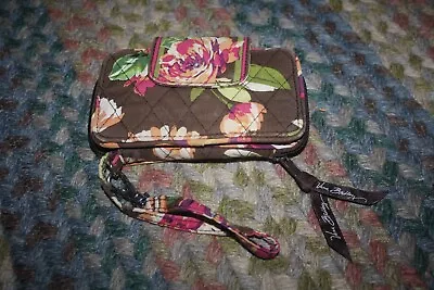 Vera Bradley English Rose Floral All In One Smartphone Wristlet Wallet  • $5.99