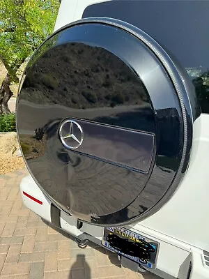 OEM Mercedes Benz W463 G550 AMG G63 19-21 Spare Tire Cover With Ring Black • $499