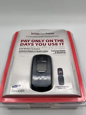 NEW Verizon Samsung Smooth Cell Phone SCH-U350 Prepaid Phone W/ $10 Airtime Card • $27.95