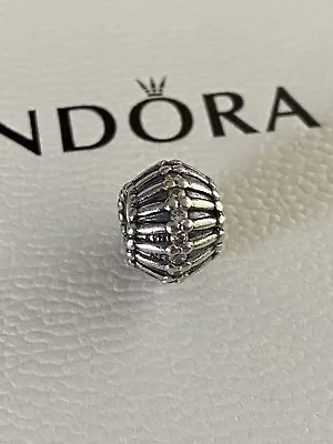 Pandora Silver & Cubic Zirconia Charm Item 790545CZ Rrp £75 • £25