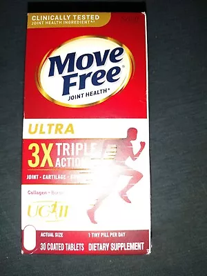 Move Free Ultra Joint Health Triple Action 30ct 03/2026  • $21.49