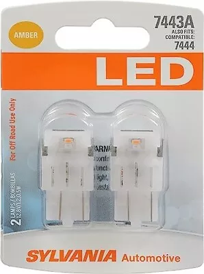 SYLVANIA - 7443 T20 LED Amber Mini Bulb - Bright LED Bulb (Contains 2 Bulbs) • $14.75