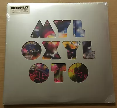 COLDPLAY Mylo Xyloto ORIGINAL DIE CUT SLEEVE Vinyl LP SEALED W/ FOLD OUT POSTER • $99.99