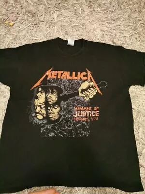 Metallica T-shirt Mens Large • £7.95