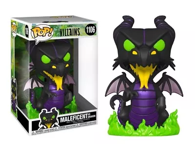 FUNKO POP! JUMBO: Disney Villains - Maleficent Dragon 10  Vinyl Figure • $22.97