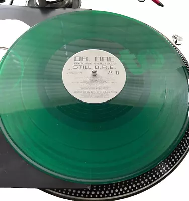 Dr Dre & Snoop - Still DRE Original 1999 Press 12  PROMO GREEN VINYL VG+ • $36.99