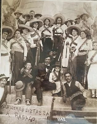 PORTRAIT OF 14 SOLDADERES:HEART AND SOUL OF THE MEXICAN REVOLUTION 1910 Authntic • $150