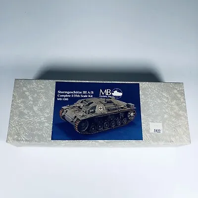 MB Models 1/35 Sturmgeschutz Iii A/B Limited Edition MB 1086 • $85
