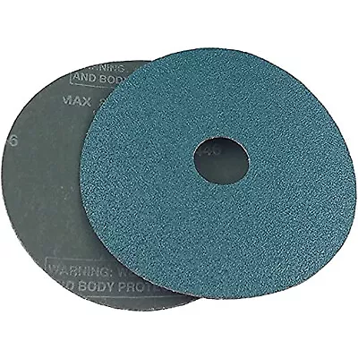 Starcke Premium Resin Fiber Grinding Discs 25 Pack Zirconia 7/8 Inch Hole • $29.72