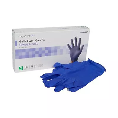 McKesson Confiderm Nitrile Exam Glove -  100 Per Box • $13.49