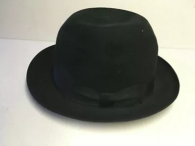 Vintage Champ Space/Weight Black Fedora Hat 6-3/4  • $20