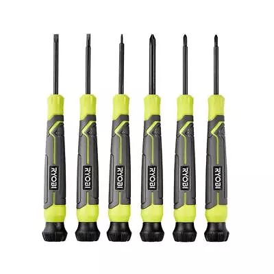 6-Piece Precision Screwdriver Set Cushion Grip Handles Mini Small Screwdriver • $9.67