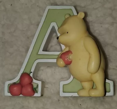 Disney Classic Winnie The Pooh Alphabet Letter A Michel & Co. Resin • $12