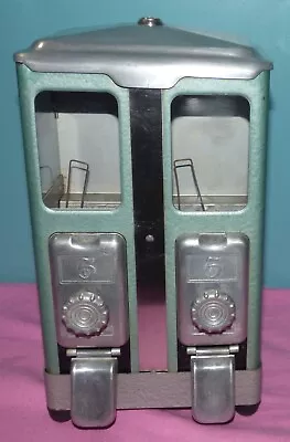 $562 • Buy Vintage Lawrence Mfg Co. Chicago 5 Cent Double Peanut, Candy, Gumball Machine