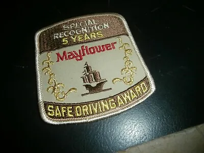 Special Recognition Safe Driving Award  Mayflower Truck Driver Patch  • $12.99