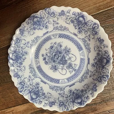 $18.99 • Buy Arcopal Honorine  1 Replacement FRANCE Cereal Salad Soup BLUE WHITE  7” Wide