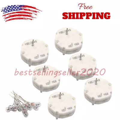 X15-168 6x Stepper Motor + 10x White LED Bulbs For 2003-2006 Chevrolet Avalanche • $21.49