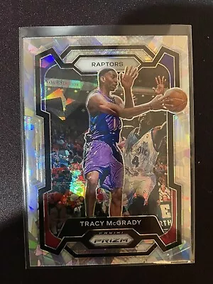 2023-24 Panini Prizm Tracy McGrady #196  Cracked Ice Prizm  Raptors • $1.25