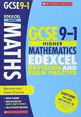 GCSE Maths Edexcel Revision & Practice Book For The Higher Grade 9-1 Course With • £3.35