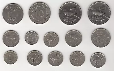 Mix Of Malta Coins X14 Bulk Lot • $15.85