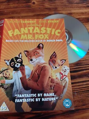Fantastic Mr Fox DVD Children's & Family (2010) Meryl Streep Quality Guaranteed • £2